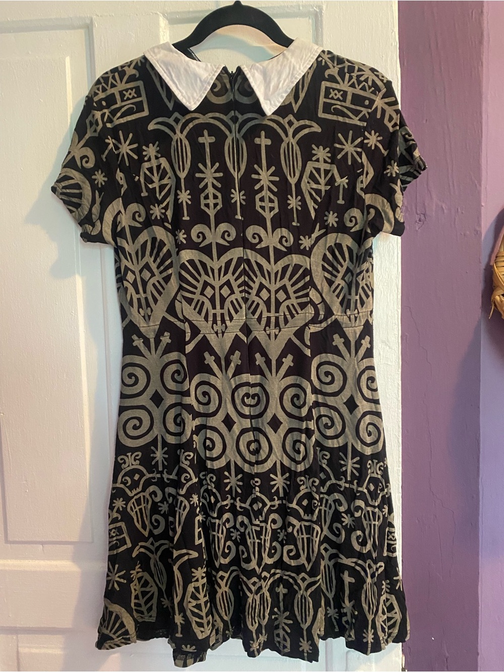 Killstar Black and Cream Voodoo Doll Dress - Picture 3 of 3